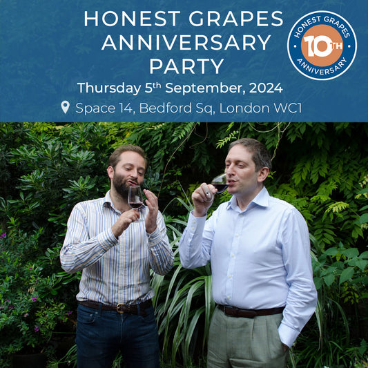 Honest Grapes 10 Year Anniversary Party