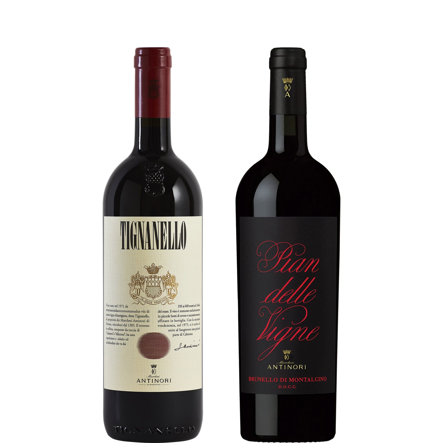 Antinori Parcel: Tignanello, 2021 & Pian delle Vigne, 2020