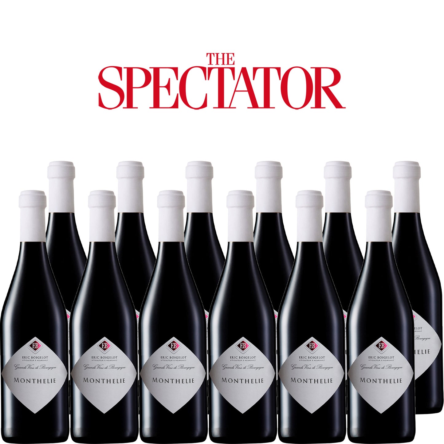 Spectator Wine Club - 12x Monthélie Premier Cru, Clos des Champs Fulliot, Domaine Éric Boigelot, 2019