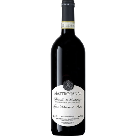 Brunello di Montalcino, 'Vigna Schiena D'Asino', Mastrojanni, 2019 - Magnum