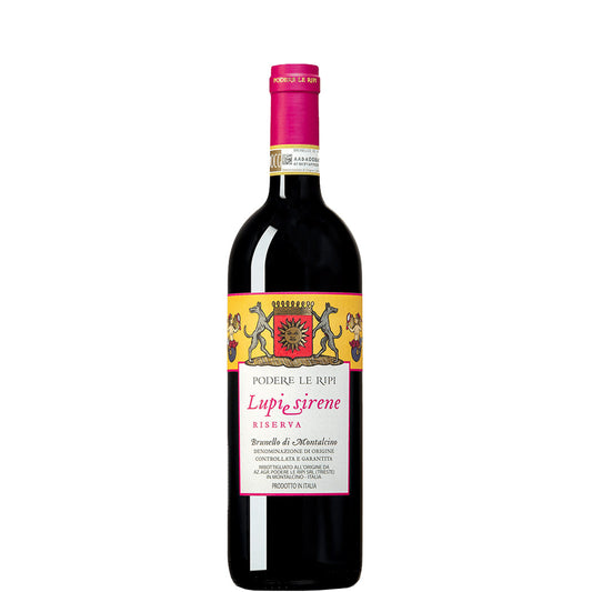 Brunello di Montalcino Riserva 'Lupi e Sirene', Podere Le Ripi, 2019